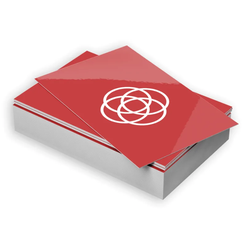 Business cards 18pt Gloss Lamination